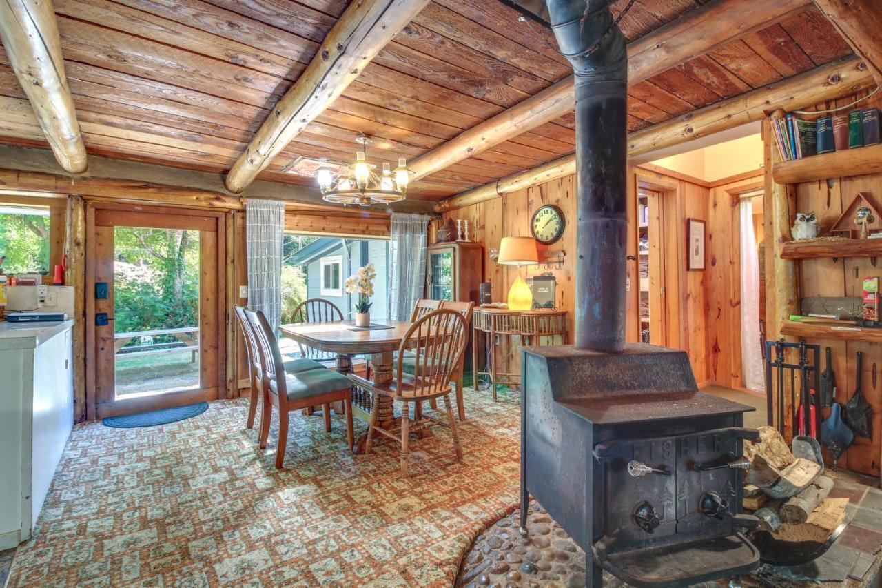 Rustic Bandon Log Cabin On 5 Acres Of Woodlands! Exterior foto